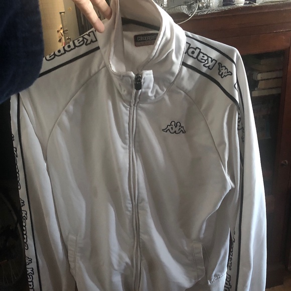 white kappa tracksuit top - Picture 1 of 2
